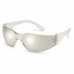 Gateway Safety® 460M StarLite® Unisex Safety Glasses, Scratch-Resistant Lens Coating, Clear In-Out Mirror Lens, Frameless/Wraparound Frame, Clear Frame, Polycarbonate Frame, Polycarbonate Lens, Specifications Met: ANSI Z87.1