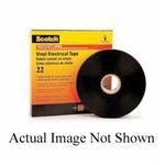 Scotch® 054007-10034 22 Series Heavy Duty Single-Sided Electrical Tape, 36 yd L x 3/4 in W x 10 mil THK, Vinyl, Rubber Resin Adhesive, PVC Backing, Black