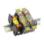 Bussmann JM60030-1CR Non-Indicating Modular Fuse Block, 600 VAC, 300 VDC, 0 to 30 A, 1 Pole, Class: J, 14 to 2 AWG Wire