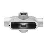 Appleton® Unilets™ X75-M Type X Conduit Outlet Body, 3/4 in Hub, 35 Form, 9.5 cu-in Capacity, Malleable Iron, Triple Coated