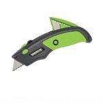 Greenlee® 0652-11 Heavy Duty Utility Knife, Retractable Blade, Steel Blade, 6-3/16 in OAL