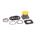 Rockwell Automation 800T-D9 Non-Illuminated Pushbutton Operator, 30.5 mm, Yellow