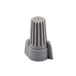 NSI Easy-Twist™ WWC-GR-B Flame-Retardant Twist-On Wire Connector, Swept Back Wing Shell Style, Fixed/Square Wire Spring, 14 to 10 AWG Wire, Aluminum/Copper Wire, Thermoplastic