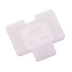Rockwell Automation End Barrier, White, Qty. 50