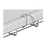 Cablofil® CLIPF02PG CVN Cover Clip, 4 in H x 6 in W, For Use With Wire Mesh Cable Tray, Steel, Black