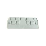 Rockwell Automation End Barrier, Gray (Standard), Qty. 50