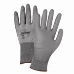 PIP® PosiGrip™ 730TGU/M Cut Resistant Gloves, M, Polyurethane Coating, Elastic/Knit Wrist Cuff, Resists: Cut, Puncture and UV, ANSI Cut-Resistance Level: A3