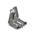Leviton® LightSpace® N3500-STD Double Door Empty Low Profile Fiber Optic Network Interface Device, For Use With: Connectivity of Fiber Optics and Splicing, Specifications: Multi-Mode Fiber, Wall Mount, Thermoplastic