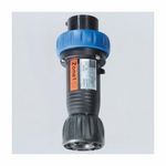 R. STAHL 8570/12-306 SolConeX 3-Pin Low Voltage Silicone Free Pin and Sleeve Plug, 200/250 VAC, 16 A, 3/4/5 Pole, Blue