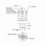 Wiring Device-Kellems Twist-Lock® HBL7468 Heavy Duty Non-Grounding Single Locking Receptacle, 125 VAC, 15 A, 2 Poles, 2 Wires, Metallic