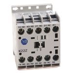 Allen-Bradley 700-K22Z-ZSM Miniature Control Relay, IEC, 125V DC, 2 NO & 2 NC, Silver Bifurcated Contacts, Screw Terminals, Bulk Pack (Quantity of 20)