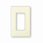Claro® CW-1-LA Rectangular Oversize Wallplate, 1 Gang, 4.69 in H x 2.94 in W, Plastic, Light Almond