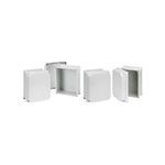 nVent HOFFMAN RHJ1614WLG HJ Series Wall Mount Enclosure, 17.31 in L x 15.3 in W x 8.19 in D, NEMA 4X, Fiberglass