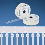 Panduit® Dome-Top® BT1.5M-XMR Miniature Reel-Fed Cable Tie, 5.6 in L x 0.1 in W x 0.04 in THK, Nylon 6.6