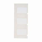 Brady® PSL-514-619 PermaShield® Printer Label, 3/4 in L x 1-1/4 in W, White Legend/Background, B-619 Polyester
