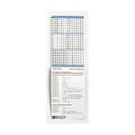 Brady® PWM-PK-2 Repositionable Wire Marker Label Book, B-500 Vinyl Cloth