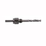 Greenlee® 37157 Round Hole Saw Arbor, 1/4 in Arbor, 1/4 in Shank, Hex Shank