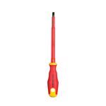 Jonard Tools® INS-6150 Screwdriver, Cabinet Slotted Point, 1/4 in Point, Steel Shank, 9-3/4 in OAL, TPE Handle