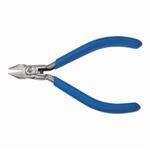 Klein® D295-4C Hot Riveted Midget Diagonal Cutting Plier, Miniature Jaw, 1/2 in L x 3/8 in W x 1/4 in THK Jaw, Flush Cut