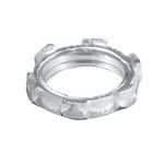 O-Z/Gedney 1-125A Standard Conduit Locknut, 1-1/4 in For Use With: IMC/Rigid Conduit, Aluminum, Zinc Plated