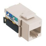 PREMISE WIRING NETSELECT® NEXTSPEED® NSJ6LA 8-Position Universal Wiring Modular Jack, Cat 6 Module, Threaded Mounting