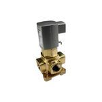 SMC® VXA3134V-02N-B VXA 3-Port Solenoid Valve, Brass Body