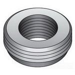 O-Z/Gedney RB-334 Type RB Reducing Bushing, 2 x 3/4 in Trade, Malleable Iron, Electroplated Zinc