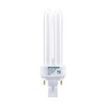 Sylvania DULUX® D ECOLOGIC® CF13DD/E/830/ECO/20721 Double Tube Compact Fluorescent Lamp, 13 W Wattage, CFL Lamp