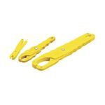 IDEAL® Safe-T-Grip® 34-003 Large Fuse Puller, 3/4 to 2-1/2 in Diameter Fuse, 7-1/2 in OAL, Glass Filled Polypropylene