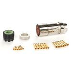 Allen-Bradley 2090-KPBM6-16AA Connector Kit, Circular Plug, Power and Brake, 18 16 AWG Conductor, Crimp Type Sockets, Plastic, Motor