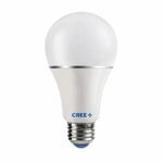 Cree® A21-100W-27K-B1 A-Type LED Lamp, 100 W Wattage, E26 Medium Screw Lamp Base, LED Lamp, A21 Shape, 1650 to 1700 Lumens