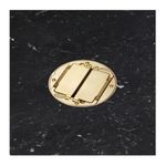 PREMISE WIRING SystemOne™ S1TFCBL Standard Floor Box Cover, 5-1/2 in Dia, Die Cast Aluminum