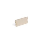 QuickPort® 41291-1BI Connector Insert MOS Blank Module, Snap-On Mount, Plastic, Ivory