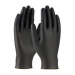 PIP® Ambi-dex® Axle 63-632PF/M Disposable Nitrile Glove, Powder Free with Textured Grip - 4 mil, M, 9.4 in L, Ambidextrous Hand, Black, Industry Grade