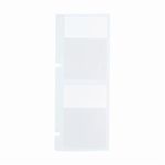 Brady® WRAP-4-427 Wraptor Self-Laminating Label, 1-1/2 in L x 1 in W, Legend: Colored Write-On Area, White Legend/Background, Vinyl