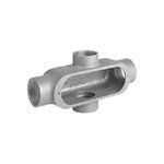 Killark® Duraloy®5 OX-4M O Series Type X Conduit Body, 1-1/4 in Hub, 32 cu-in Capacity, Malleable Iron, Triple Coated