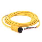 Rockwell Automation 889N-F3AEA-12F Mini-Plus Style Standard Patch Cord, 3-Pin Straight Female Connector, 12 ft Cable Length