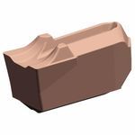 Kennametal® EC030M03N00CR02/KCU25 Beyond™ Evolution™ Cut-Off Insert, 3 Insert, EC-U Insert, Material Grade: K, M, N, P, S, 0.118 in Cutting Width, Carbide, Manufacturer's Grade: KCU25, PVD-AlTiN Coated