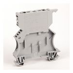 Rockwell Automation 1492-J IEC Terminal Block, One-Circuit Fuse Block (1/4 x 1 1/4" Fuses), 6 mm (# 22 AWG - # 10 AWG), With or Without Fuse Indication, Black (Standard),