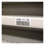 Brady® BMP® 61 BMP® 71 TLS 2200® TLS-PC Link™ ToughBond® PTL-20-483 Rectangular Asset and Equipment Tracking Label, 2 in W, White Legend/Background, B-483 Polyester