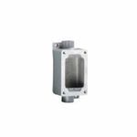 Killark® Acceptor® SWB-4 Explosionproof Feed-Through Device Box, 1/2 in, 1 Gang