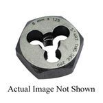 Norseman™ 84280 Type 790 Threading Hexagon Die, Measurement System: Metric, M12x1.25 Thread, 1/2 in Thickness, High Carbon Steel