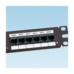 Panduit® C261X030YPT 4-Port Thermal Transfer Component Label, 2.61 in W, White Legend/Background, Super-Tack Adhesive Polyester