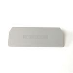 Rockwell Automation End Barrier, Gray (Standard), Qty. 50