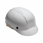 North® BC86010000 Front Brim Bump Cap, Universal, White, HDPE, 4-Point Pinlock Suspension