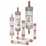 Ferraz Shawmut Tri-Onic® TRS1/10R TRS-R Current Limiting Time Delay Fuse, 0.1 A, 600 VAC/VDC, 200/20 kA Interrupt, Class: RK5, Cylindrical Body