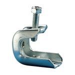 Caddy® BC400 Beam Clamp, 3/8 in Rod, 3/4 in THK, 200 lb Load, Steel, Electrogalvanized