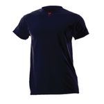 DRIFIRE® DF2-CM-446TS-NB-LGT Flame-Resistant Lightweight Short Sleeve Tall T-Shirt, L, Navy, Lite Baselayer