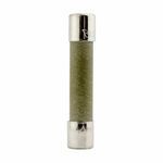 Bussmann ABC-25-R Small Dimension Fast Acting Fuse With Nickel Plated Brass End Caps, 25 A, 250 VAC/125 VDC, 200 A, 400 A, 1 kA Interrupt, Cylindrical Body
