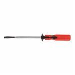 Klein® K44 Screw Holding Screwdriver, Slotted Point, 5/16 in Point, Steel Shank, 8-1/4 in OAL, Plastic Handle, Specifications Met: ASME Specified